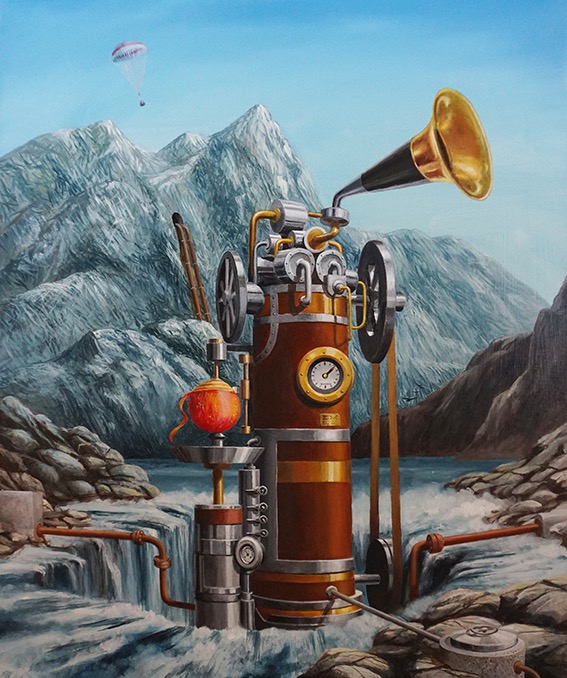 Nordisches Apfelschälwerk